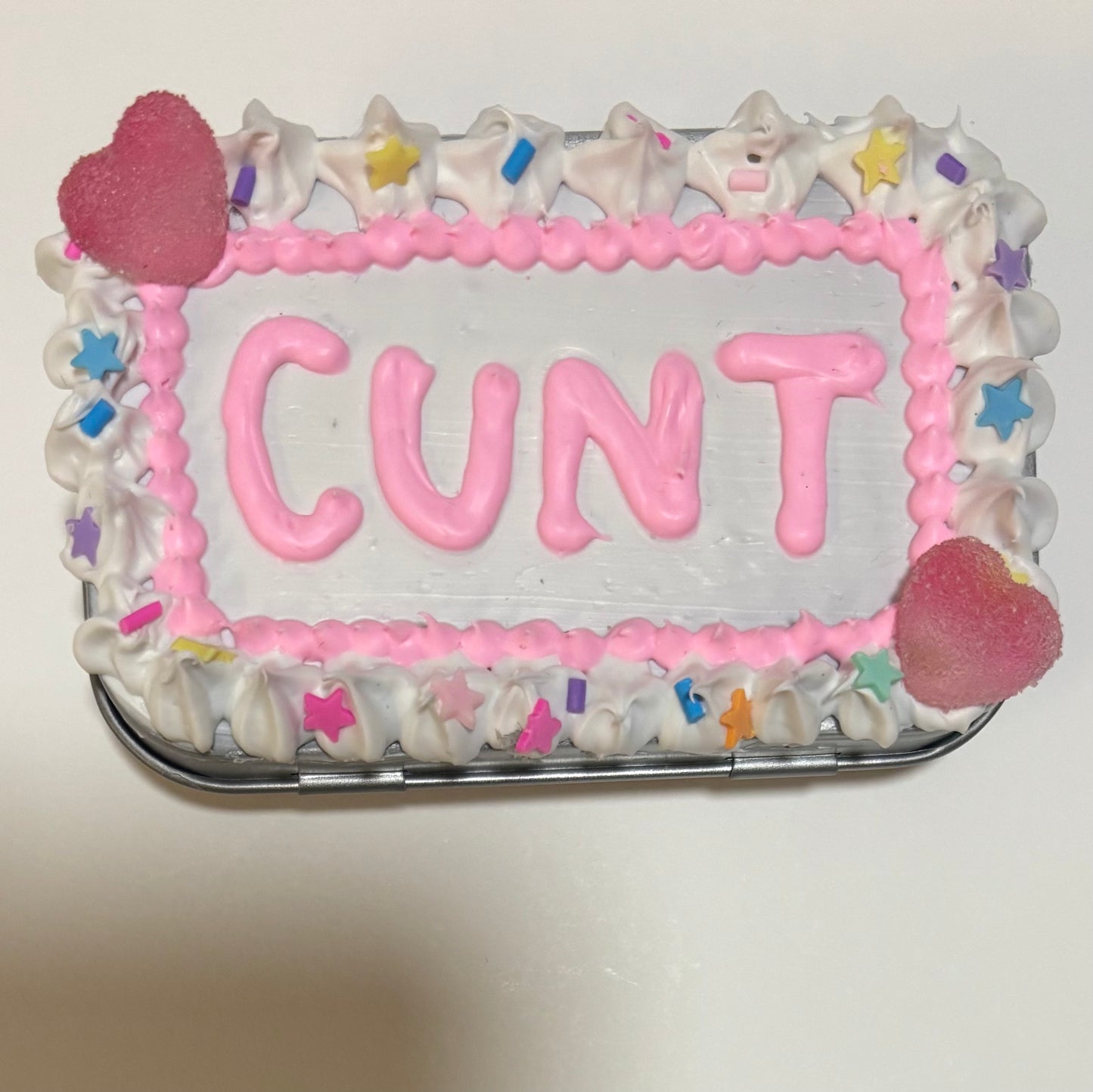 “Cunt” Fake Cake Trinket Holder